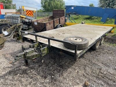 Tandem Axle Drawbar Flat Trailer - 2