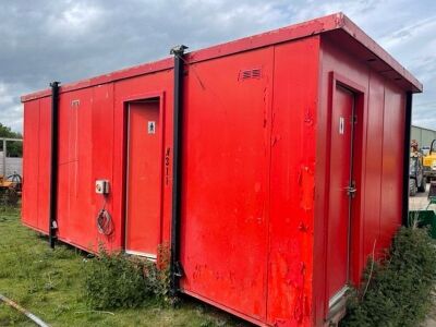 20ft x 9ft Jack Leg Toilet Block - 2