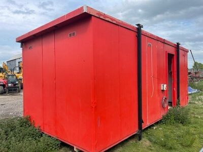 20ft x 9ft Jack Leg Toilet Block - 6