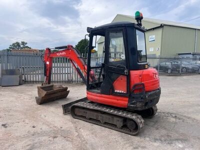 2016 Kubota KX61-3 Mini Digger - 2