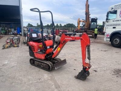 2018 Kubota K008-3 Mini Digger - 4