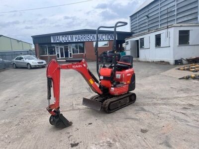 2018 Kubota K008-3 Mini Digger - 14