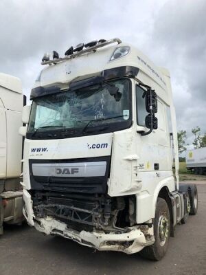 2016 DAF XF 510 6x2 Midlift Tractor Unit