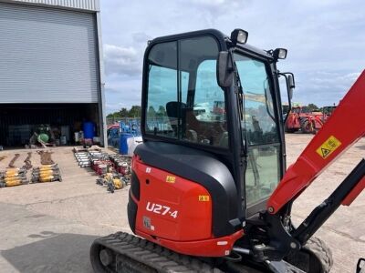 2019 Kubota U27-4 Mini Digger - 4