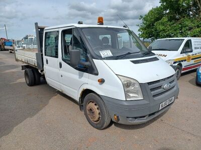 2010 Ford Transit 115 T350 Crewcab Tipper