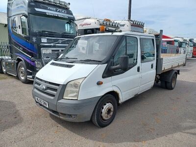 2010 Ford Transit 115 T350 Crewcab Tipper - 2