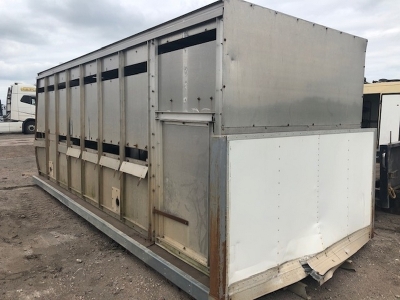 Livestock Container on Flat Body - 2