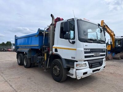 2008 DAF CF 75 310 6x4 Grab Loader 