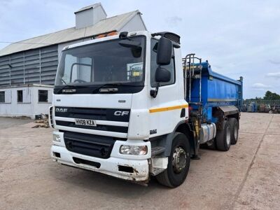 2008 DAF CF 75 310 6x4 Grab Loader  - 2