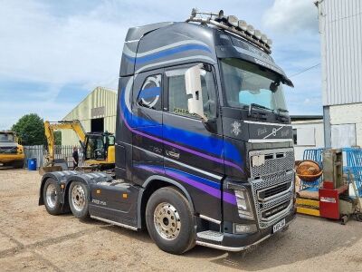 2014 Volvo FH16 750 Globetrotter 6x2 Midlift Tractor Unit