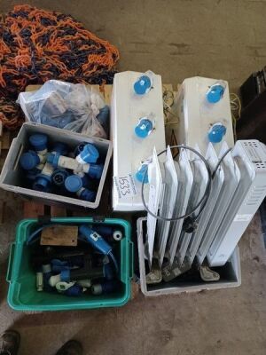 Quantity of Electrical Sockets, Adaptors Etc.