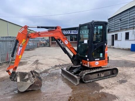 2017 Hitachi ZX26U-5A CLR Mini Digger