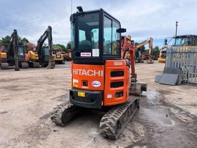 2017 Hitachi ZX26U-5A CLR Mini Digger - 3