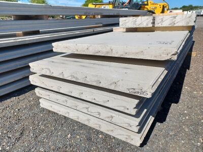 7 x Concrete Reinforced Panels  - 6