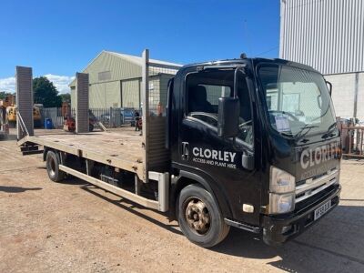 2009 Isuzu NPR-7 4x2 Beavertail Plant Rigid