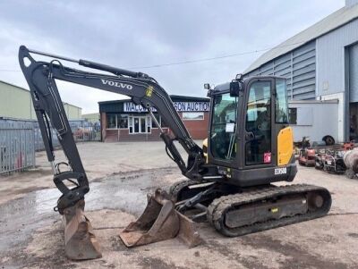 2015 Volvo ECR50D Mini Digger