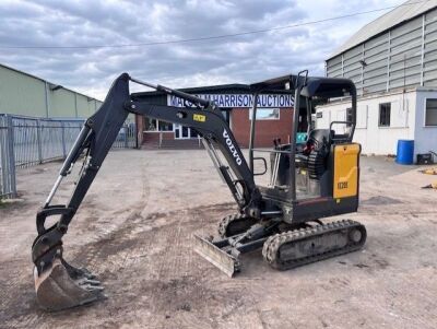 2021 Volvo EC20E Mini Digger