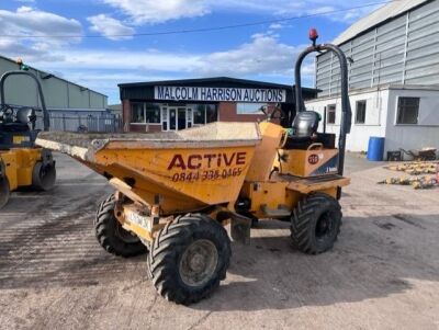 2013 Thwaites 3 ton Swivel Dumper 