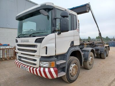 2007 Scania P380 8x4 Hook Loader - 2