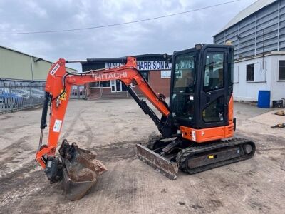 2018 Hitachi ZX26U-5A CR Mini Digger