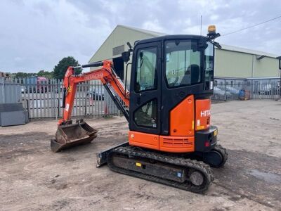 2018 Hitachi ZX26U-5A CR Mini Digger - 2