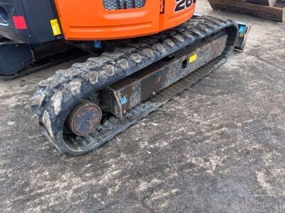 2018 Hitachi ZX26U-5A CR Mini Digger - 4