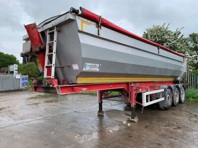 2012 Kelberg Bathtub Tipper Trailer