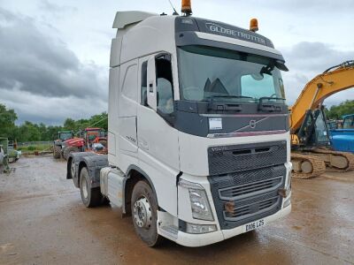 2016 Volvo FH500 Globetrotter 6x2 Rear Lift Tractor Unit