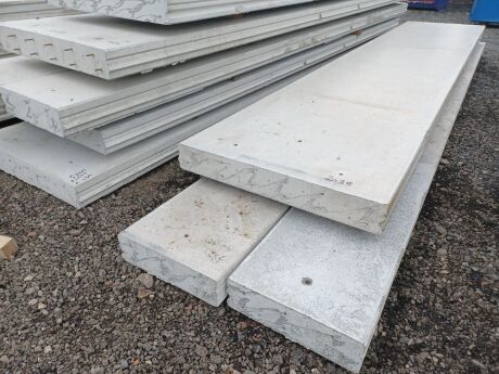 3 x Concrete Reinforced Panels