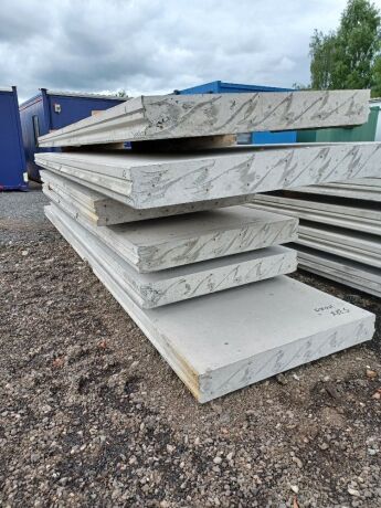 6 x Concrete Reinforced Panels