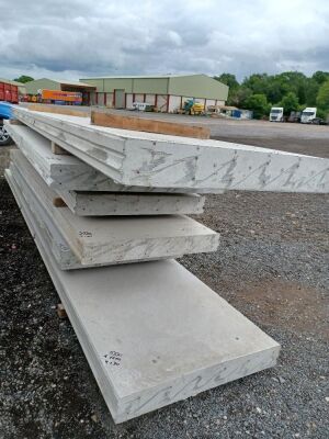 6 x Concrete Reinforced Panels - 4