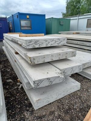 6 x Concrete Reinforced Panels - 2
