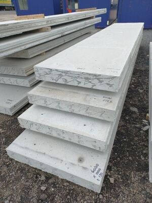 4 x Concrete Reinforced Panels - 4