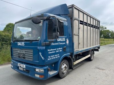 2007 MAN 7.154 4x2 Livestock Carrier