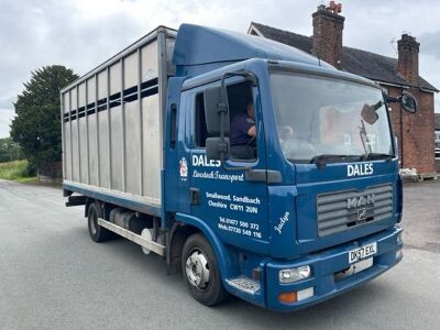 2007 MAN 7.154 4x2 Livestock Carrier - 2