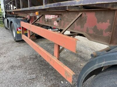2001 SM Trailers 40ft Triaxle Skeletal Trailer - 8