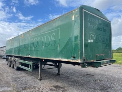 2003 SM Trailers Triaxle Skeletal / Potato Bulker Trailer