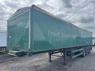 2003 SM Trailers Triaxle Skeletal / Potato Bulker Trailer - 2
