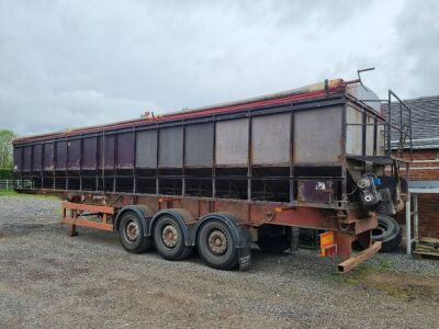 2001 SM Trailers 40ft Triaxle Skeletal Trailer