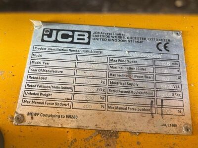 2017 JCB S1530E Electric Scissor Lift - 8