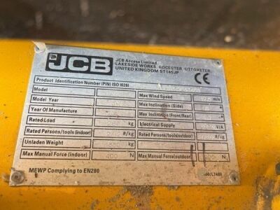 2017 JCB S1530E Electric Scissor Lift - 9