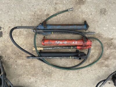 3 x Hydraulic Jacking Pumps - 2