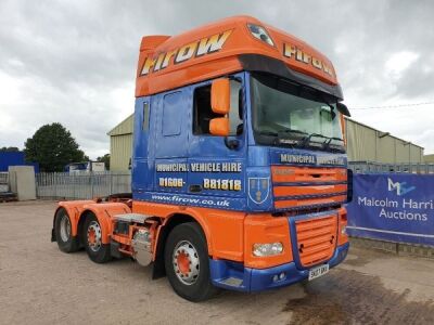 2007 DAF XF105 510 6x2 Midlift Tractor Unit