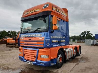 2007 DAF XF105 510 6x2 Midlift Tractor Unit - 2