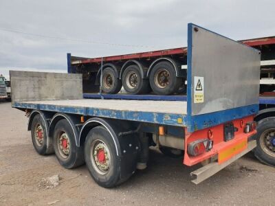 2008 Abel Triaxle Drawbar Flat Trailer - 3