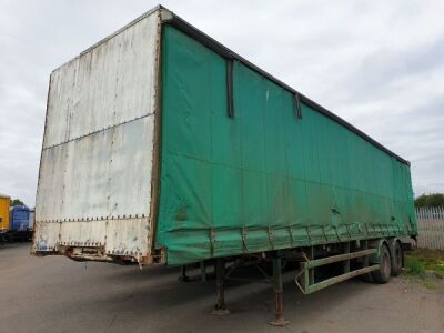 1979 York Tandem Axle Curtainside Trailer