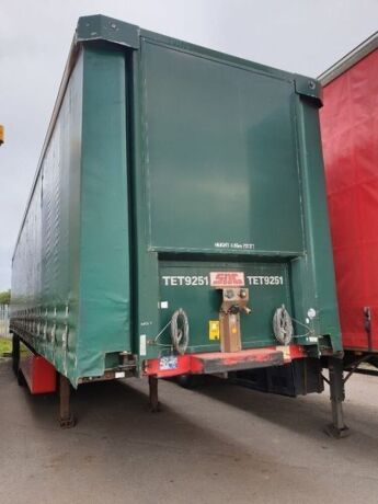 2008 SDC Triaxle Curtainside Trailer