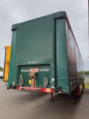 2008 SDC Triaxle Curtainside Trailer - 2