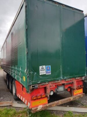 2008 SDC Triaxle Curtainside Trailer - 3