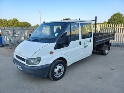 2004 Ford Transit 90 T350 Crew Cab Tipper